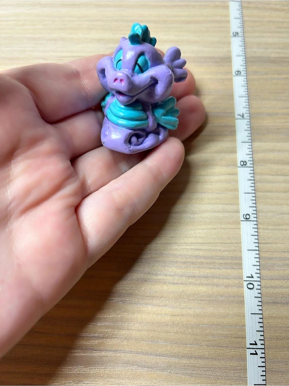 vintage 1990s Zima Sea Catch Purple Seahorse